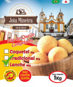 pão de queijo lanche 1kg